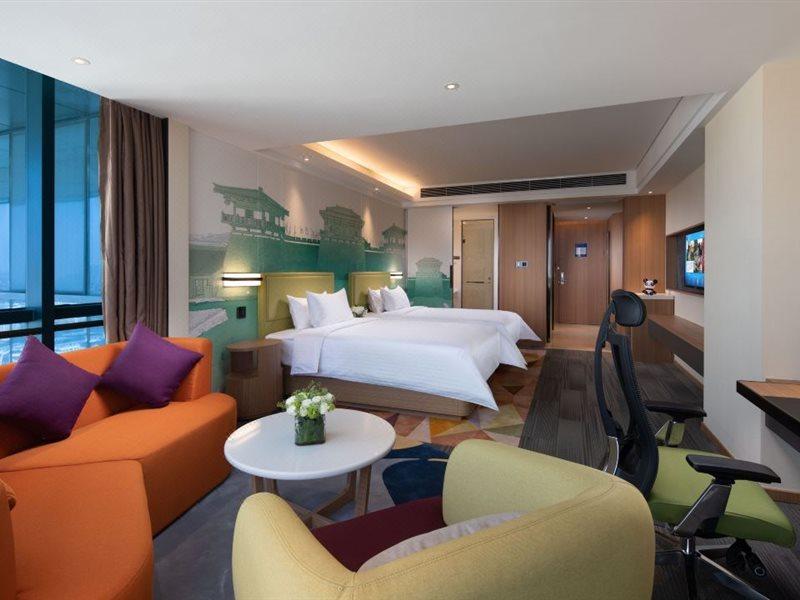 Hampton By Hilton Suqian Suning Plaza Hotell Exteriör bild